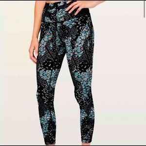 Lululemon wunder under 7/8 luxtreme